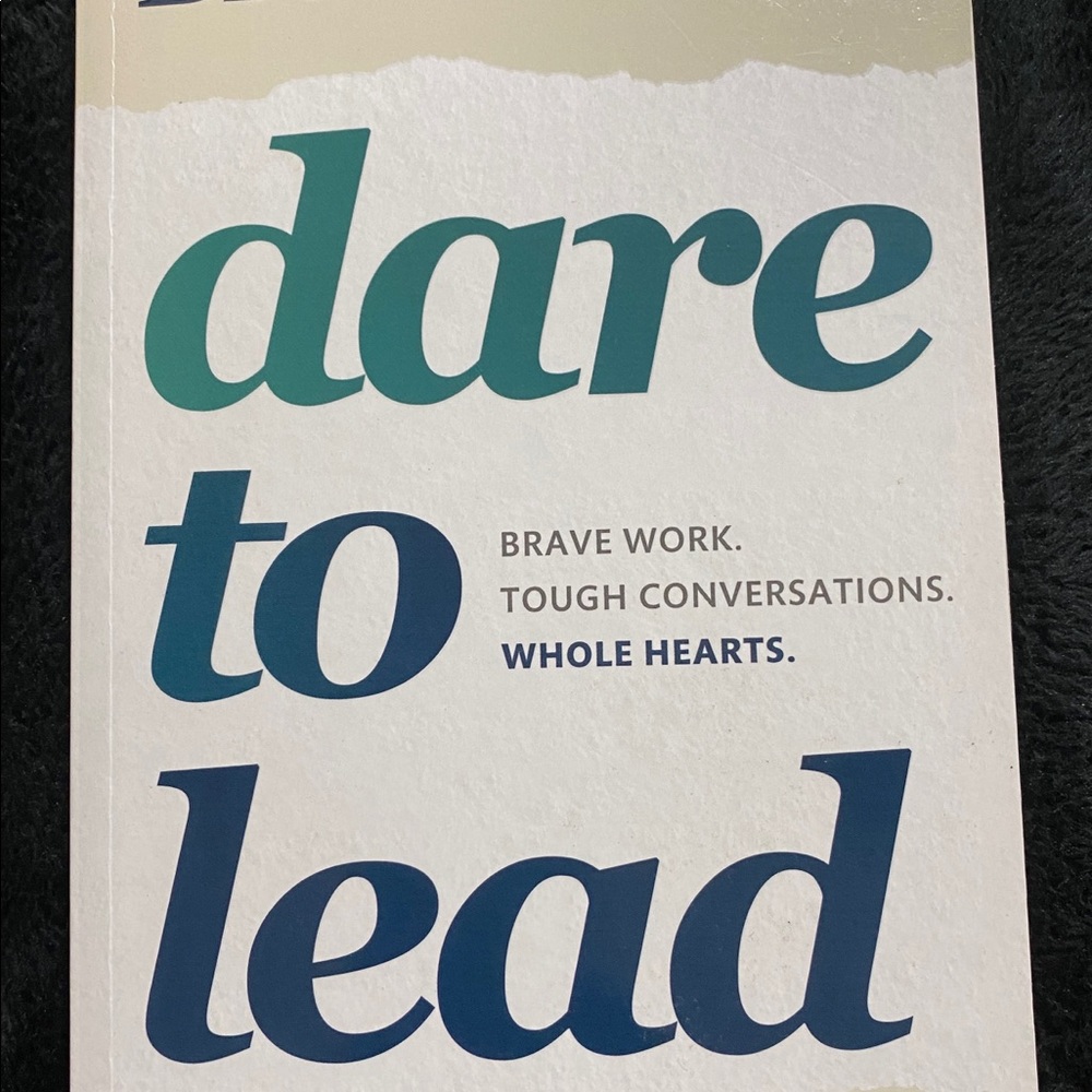 Dare to Lead book by Brene Brown